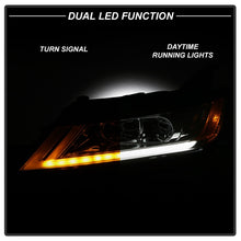 Cargar imagen en el visor de la galería, xTune 14-18 Chevy Impala (Excl Limited) DRL Halogen Proj Headlights - Chrm (PRO-JH-CIM15-LB-C)