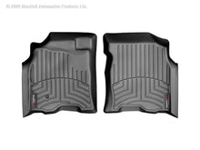 Cargar imagen en el visor de la galería, WeatherTech 04-06 Toyota Tundra Double Cab Front FloorLiner - Black