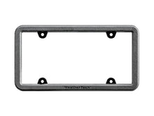 Cargar imagen en el visor de la galería, WeatherTech BumpFrame Black Satin Textured Finish License Plate Frame