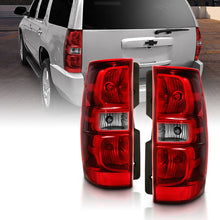 Cargar imagen en el visor de la galería, ANZO 2007-2014 Chevy Tahoe luz trasera roja/lente transparente (reemplazo OE)