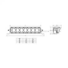 Cargar imagen en el visor de la galería, Rigid Industries Revolve 30in Bar w/Amber Trim Ring