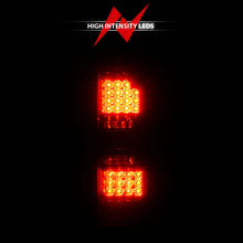 Cargar imagen en el visor de la galería, ANZO 2014-2018 GMC Sierra luces traseras LED carcasa negra lente ahumada