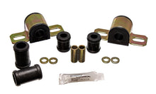 Cargar imagen en el visor de la galería, Energy Suspension 67-81 Camaro Black 9/16 inch Bar Two Bolt Clamp Style Rear Sway Bar Bushing Set