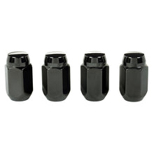 Cargar imagen en el visor de la galería, McGard Hex Lug Nut (Cone Seat) M12X1.5 / 13/16 Hex / 1.5in. Length (4-pack) - Black