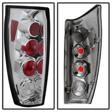 Cargar imagen en el visor de la galería, Spyder Chevy Avalanche 02-06 Euro Style Tail Lights Chrome ALT-YD-CAV04-C