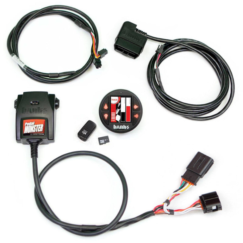 Amplificador de sensibilidad del acelerador Banks Power Pedal Monster con iDash Datamonster - Mazda/Scion/Toyota