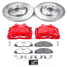 Load image into Gallery viewer, Power Stop 03-05 Cadillac CTS Front Z26 Street Warrior Brake Kit w/Calipers