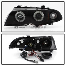 Cargar imagen en el visor de la galería, Spyder 99-01 BMW E46 3 Series 4DR Projector Headlights 1PC LED Halo (PRO-YD-BMWE46-4D-HL-AM-BSM)