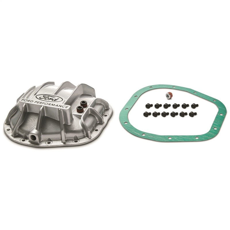 Ford Racing 11-23 Super Duty (rueda trasera única) Ejes Ford de 10,5 pulgadas, cubierta de diferencial HD de 12 pernos