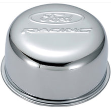 Load image into Gallery viewer, Ford Racing Chrome Breather Cap w/ Ford Racing Logo - Twist Type
