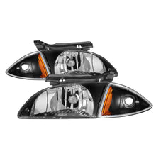 Cargar imagen en el visor de la galería, xTune Chevy Cavalier 00-02 Corner Lamp &amp; Headlights 4pcs set-Black HD-JH-CCAV00-SET-BK