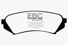 Cargar imagen en el visor de la galería, EBC 98-07 Lexus LX470 4.7 Ultimax2 Rear Brake Pads