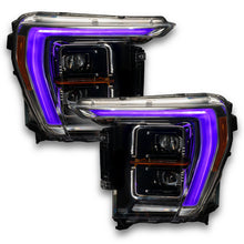 Cargar imagen en el visor de la galería, Oracle 21-22 Ford F-150 ColorSHIFT RGB+W Headlight DRL Upgrade Kit w/ RF Controller SEE WARRANTY