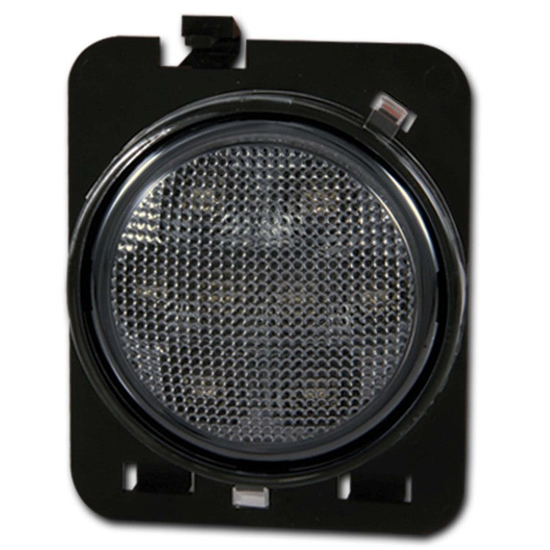 ANZO 2007-2015 Jeep Wrangler luces LED laterales para guardabarros ahumado