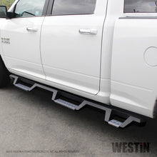 Cargar imagen en el visor de la galería, Westin 19-23 1500 Classic CC / 10-23 2500/3500 CC 6.5ft. HDX SS Drop W2W Nerf Step Bars - Tex. Blk