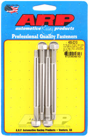 Polea de bomba de agua hexagonal ARP 5/16-24 x 4.000 SS con kit de perno espaciador de ventilador de 2.750 pulgadas