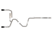 Cargar imagen en el visor de la galería, aFe Takeda Hyundai Elantra N 22-23 L4-2.0L (t) 3 pulgadas 304 SS Escape Cat-Back con puntas negras