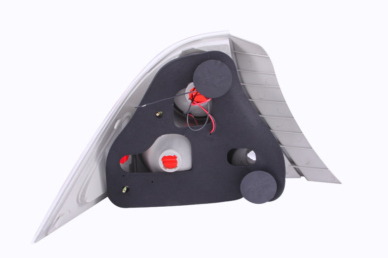 ANZO 2001-2003 Honda Civic luces traseras cromadas con halo