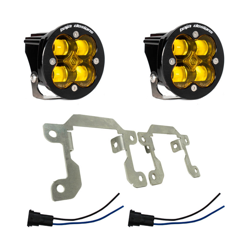 Baja Designs Ford/Subaru SAE Squadron Kit de bolsillo de luz antiniebla - Ámbar