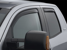 Cargar imagen en el visor de la galería, WeatherTech 07+ Toyota Tundra Double Cab Front and Rear Side Window Deflectors - Dark Smoke