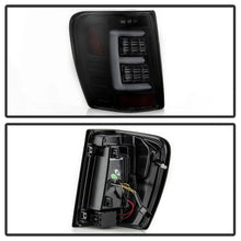 Cargar imagen en el visor de la galería, Spyder 99-04 Jeep Grand Cherokee - Light Bar Led Tail Lights - Black Smoke - ALT-YD-JGC99V3-BSM