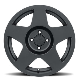 quince52 Tarmac 17x7.5 4x108 42mm ET 63.4mm Rueda negra de asfalto con orificio central