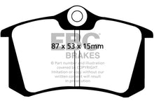 Cargar imagen en el visor de la galería, EBC 04-06 Audi TT Quattro 3.2 Pastillas de freno traseras Bluestuff
