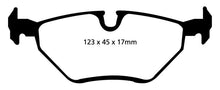 Cargar imagen en el visor de la galería, EBC 99-02 BMW Z3 2.5 Redstuff Rear Brake Pads