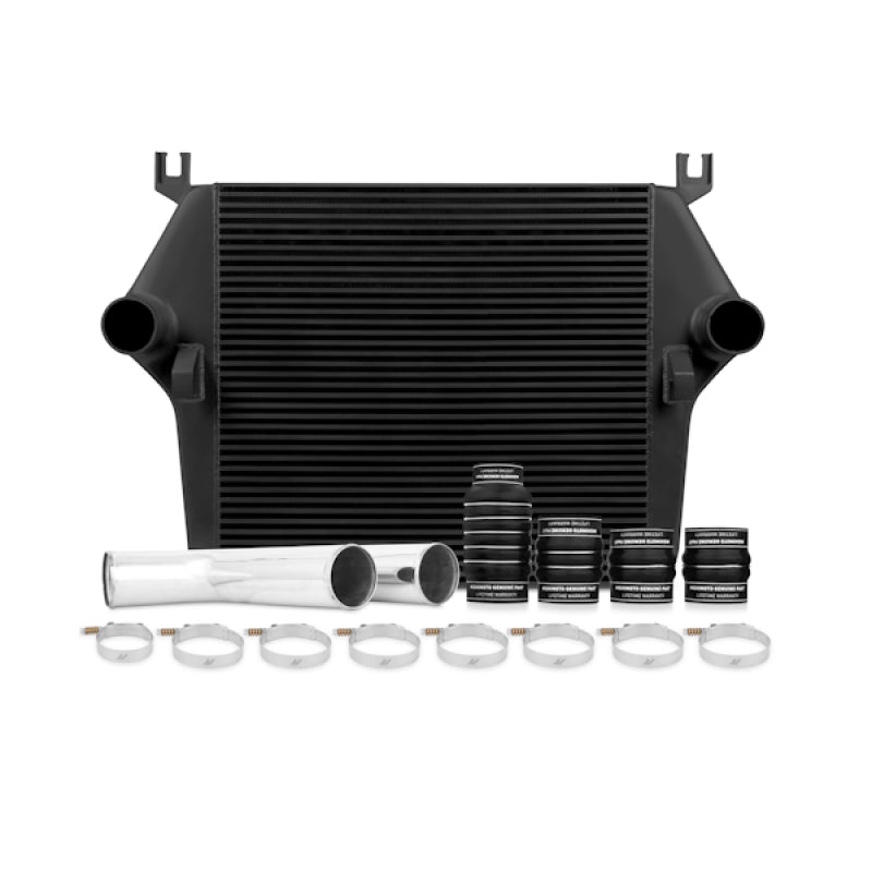 Mishimoto 07.5-09 Dodge 6.7L Cummins Intercooler Kit con tubos (negro)