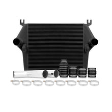 Cargar imagen en el visor de la galería, Mishimoto 07.5-09 Dodge 6.7L Cummins Intercooler Kit con tubos (negro)