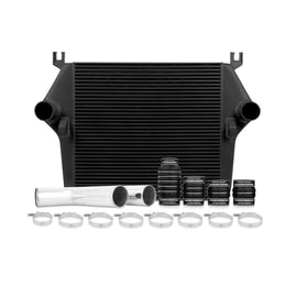 Mishimoto 07.5-09 Dodge 6.7L Cummins Intercooler Kit con tubos (negro)