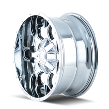 Cargar imagen en el visor de la galería, Mayhem 8015 Warrior 20x9 / 6x135 BP / 0mm Offset / 106mm Hub Chrome Wheel