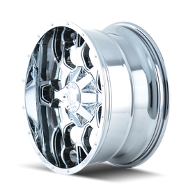 Mayhem 8015 Warrior 20x9 / 8x165.1 BP / 18mm Offset / 130.8mm Hub Chrome Wheel