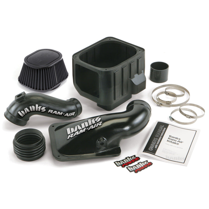 Banks Power 01-04 Chevy 6.6L LB7 Sistema de admisión Ram-Air - Filtro seco