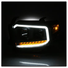 Cargar imagen en el visor de la galería, xTune 14-17 Toyota Tundra DRL LED Light Bar Projector Headlights - Black (PRO-JH-TTU14-LB-BK)
