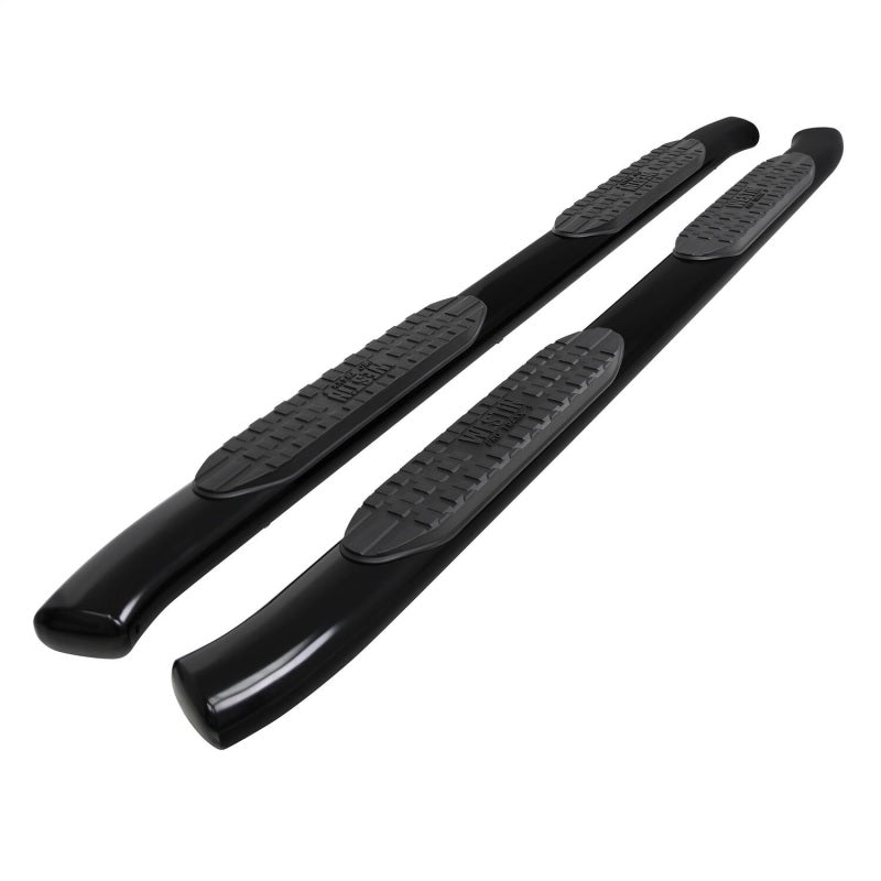 Westin 19-20 Chevrolet Silverado/GMC Sierra 1500 Double Cab PRO TRAXX 5 barras ovaladas Nerf - Negro