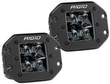 Cargar imagen en el visor de la galería, Rigid Industries D2 - Focos de montaje empotrado edición medianoche