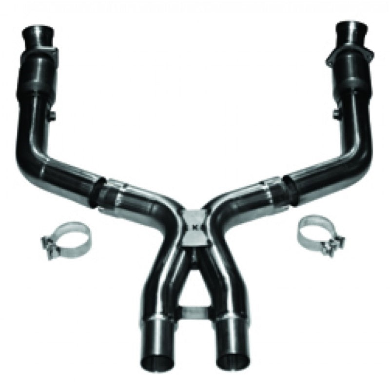 Kooks 11-14 Ford Mustang GT 5.0L 4V 3 pulgadas x 2 3/4 pulgadas OEM Cat X Pipe Kooks HDR Req