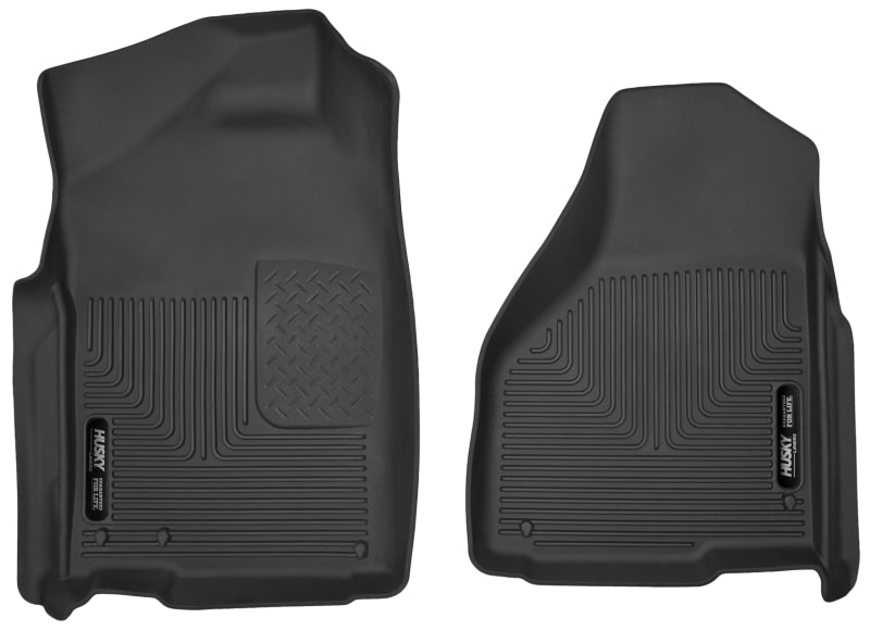 Husky Liners 09-14 Dodge Ram/Ram Quad Cab X-Act Contour Negro Revestimientos de piso delantero