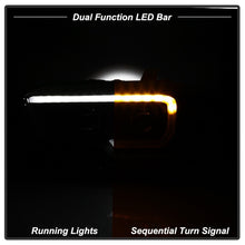 Cargar imagen en el visor de la galería, xTune 16-18 Toyota Tacoma SR/SR5 DRL Proj Headlights w/Turn Signal - Blk Smk (PRO-JH-TTA16-SR-BSM)