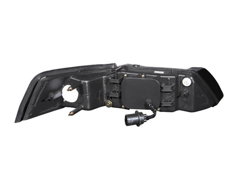 ANZO 1999-2004 Ford Mustang proyector faros cromados