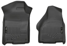 Cargar imagen en el visor de la galería, Husky Liners 03-12 Dodge Ram 1500/2500/3500 Series Regular/Quad Cab WeatherBeater Revestimientos de piso negros