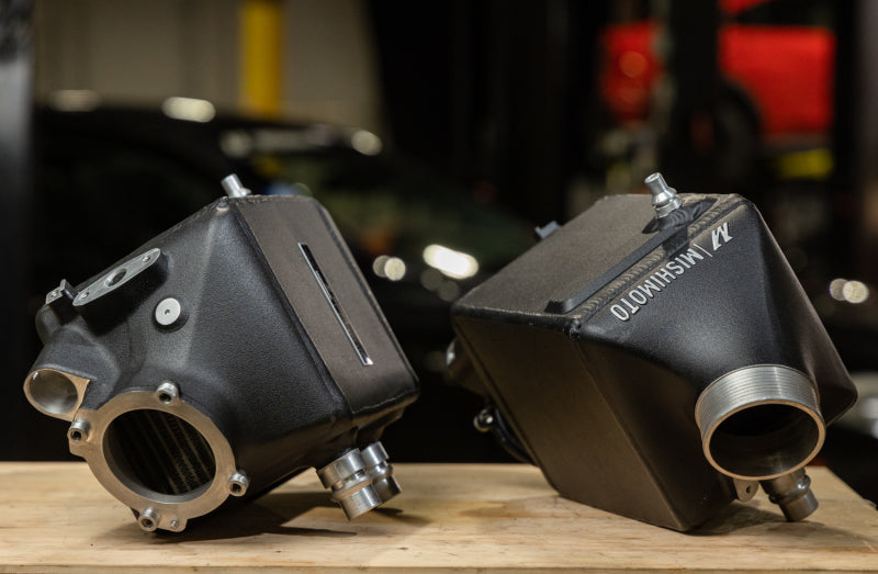 Kit de intercooler Mishimoto 12-16 BMW F10 M5 (negro arrugado)