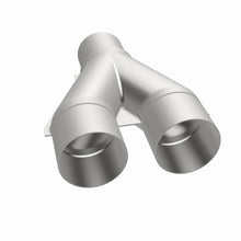 Cargar imagen en el visor de la galería, MagnaFlow Universal Trans Y-Pipe All SS 4inch (Dual) 3.5inch (Single) x 13inch (Overall)