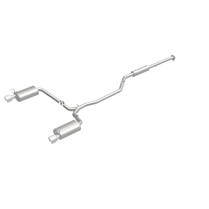 MagnaFlow Sys C/B 2015 Honda Accord 3.5L V6 2.5in SS Doble Parte Trasera Pulida Punta 4.5