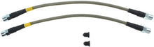 Cargar imagen en el visor de la galería, StopTech 09-11 Audi A6 Quattro / 07-11 S6 Front Stainless Steel Brake Line Kit