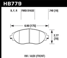 Load image into Gallery viewer, Hawk 2016 Audi S3 DTC-60 Front Brake Pads