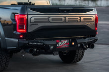 Cargar imagen en el visor de la galería, Addictive Desert Designs 17-18 Ford F-150 Raptor HoneyBadger Rear Bumper w/ 10in SR LED Mounts