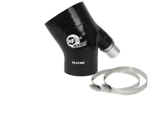 Cargar imagen en el visor de la galería, Kit de acoplamiento aFe MagnumFORCE Acoplador reductor de codo de 3 pulgadas de diámetro interior x 2/14 pulgadas x 35 grados con. Ventilación - Negro