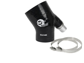 Kit de acoplamiento aFe MagnumFORCE Acoplador reductor de codo de 3 pulgadas de diámetro interior x 2/14 pulgadas x 35 grados con. Ventilación - Negro